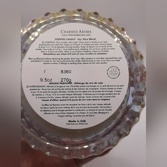 Vanilla Macaron Candle - Charmed Aroma - Picture 4 of 9